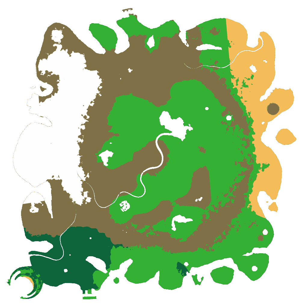 Biome Rust Map: Custom Map