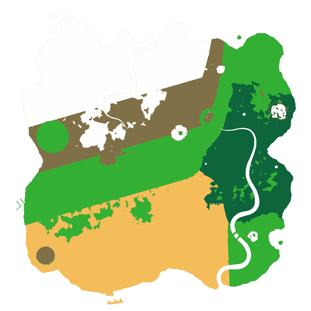 Biome Rust Map: Custom Map