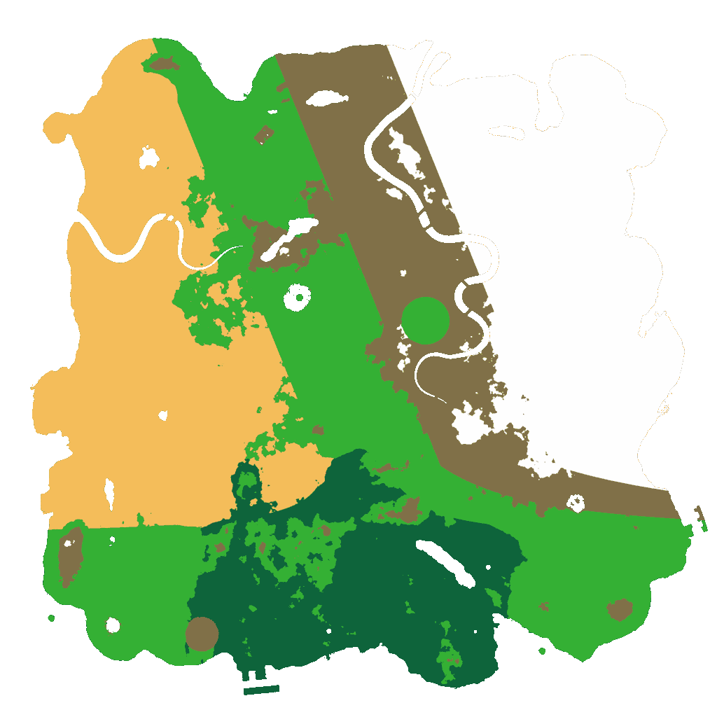 Biome Rust Map: Custom Map