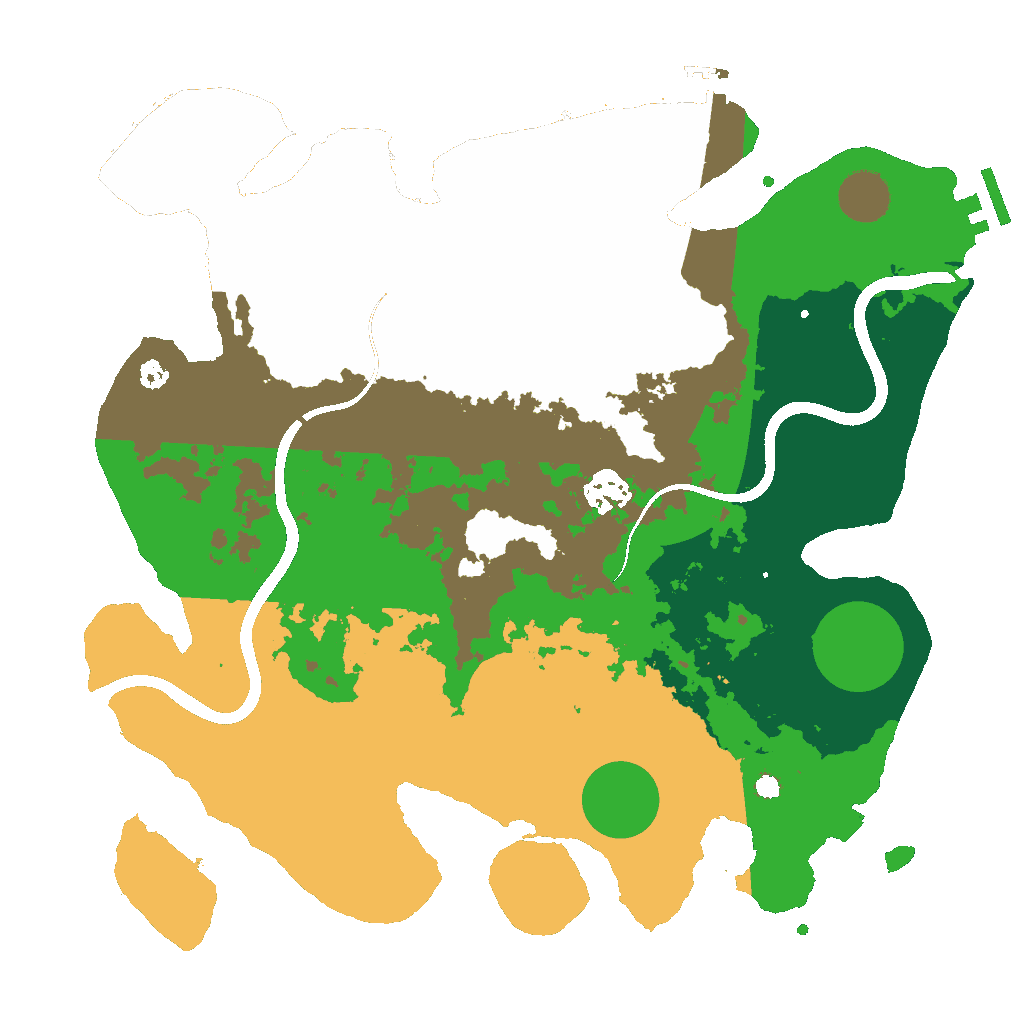 Biome Rust Map: Custom Map