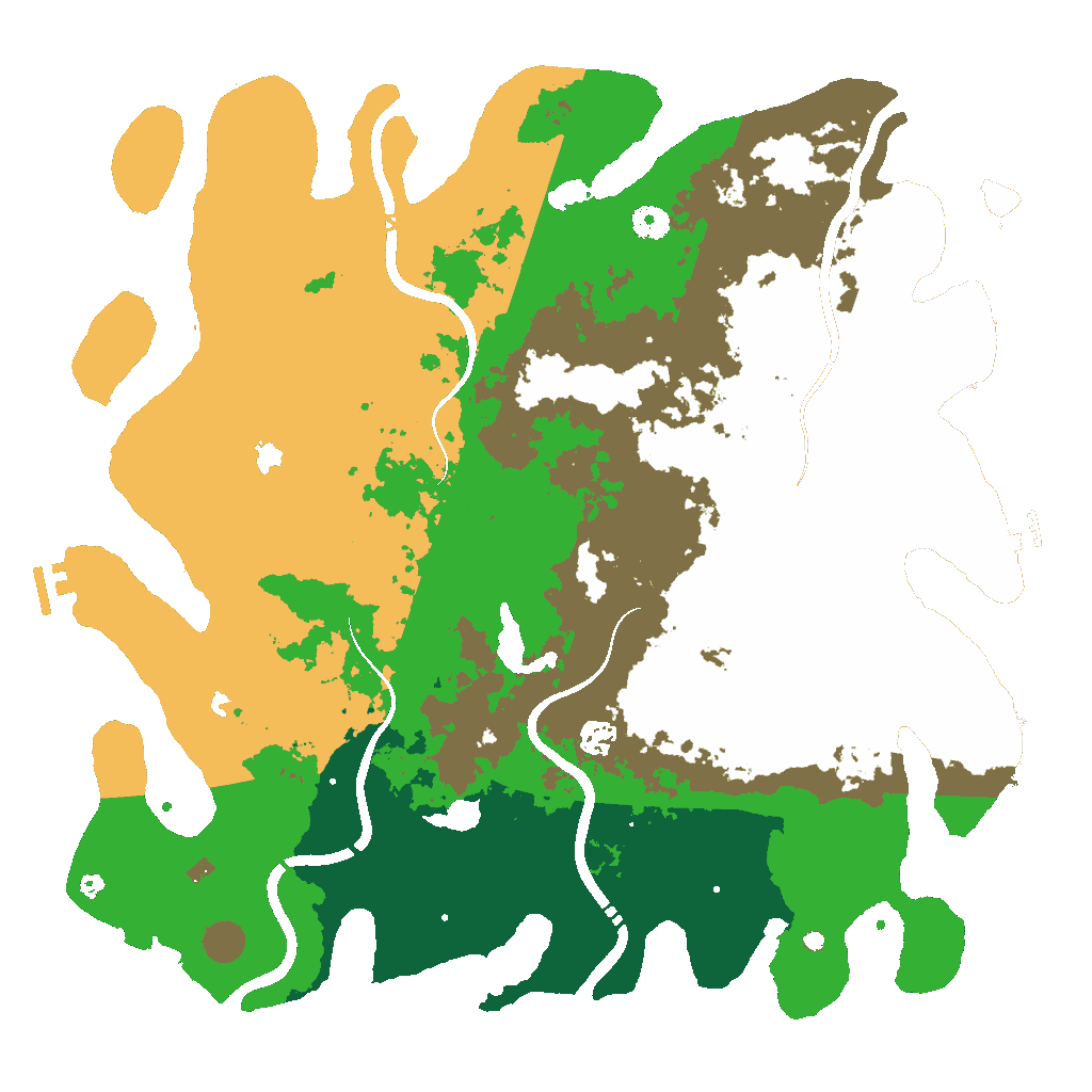 Biome Rust Map: Custom Map