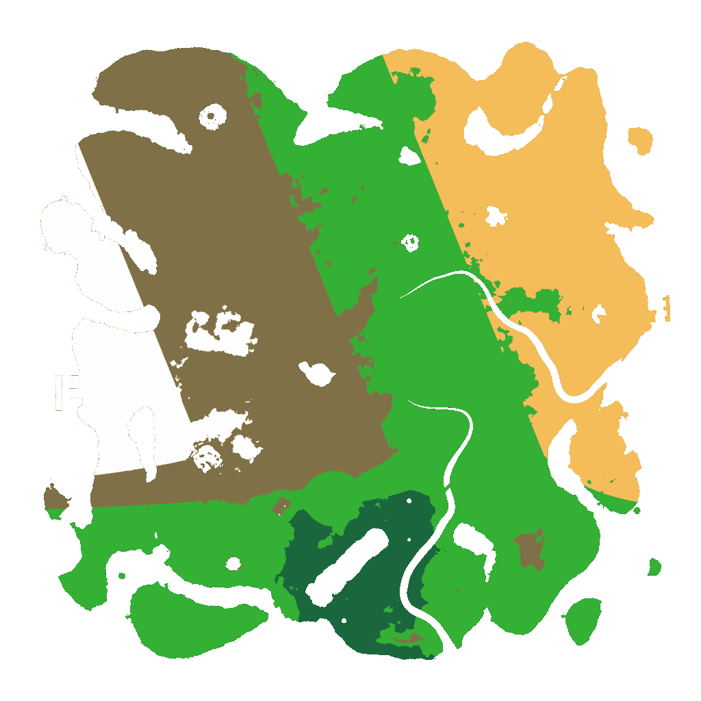 Biome Rust Map: Custom Map