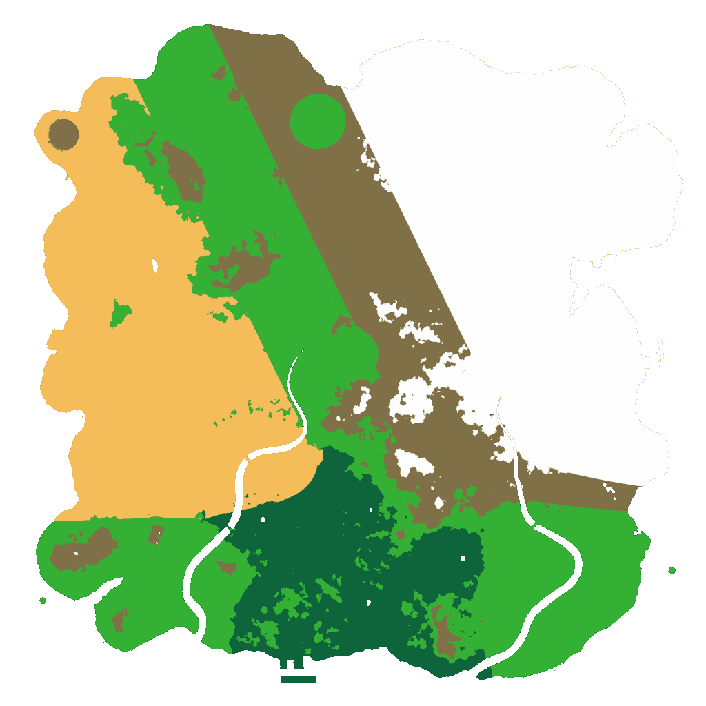 Biome Rust Map: Custom Map