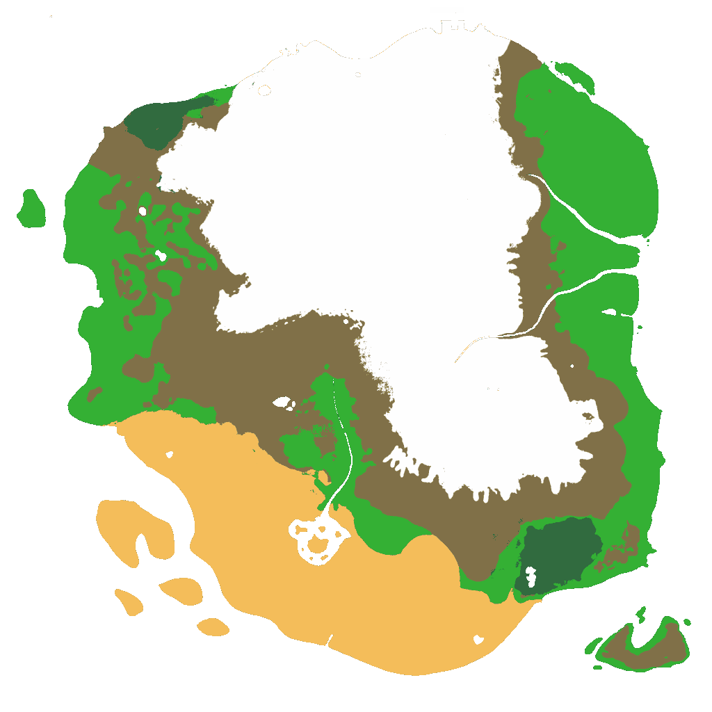 Biome Rust Map: Custom Map