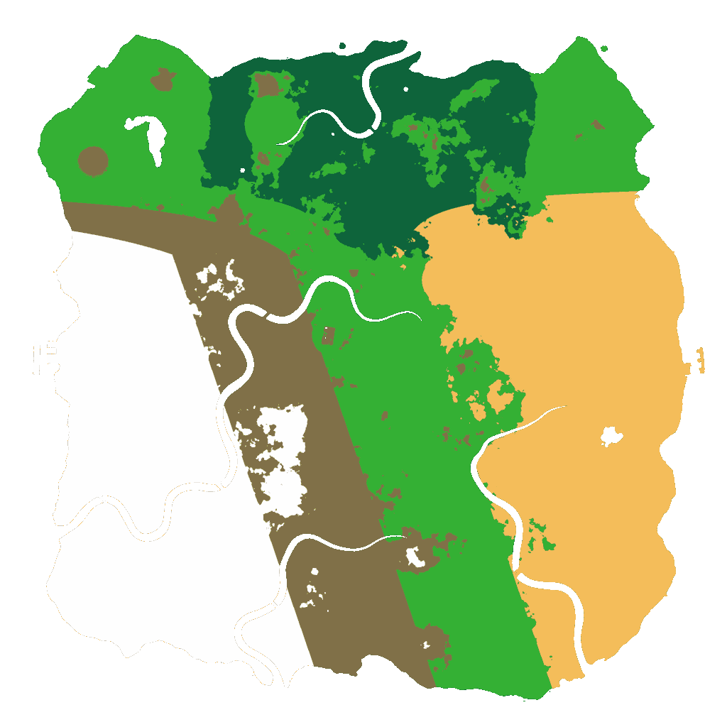 Biome Rust Map: Custom Map