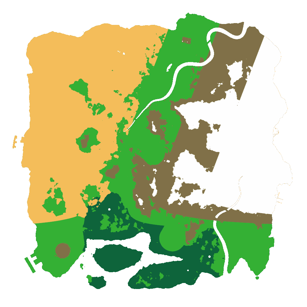 Biome Rust Map: Custom Map