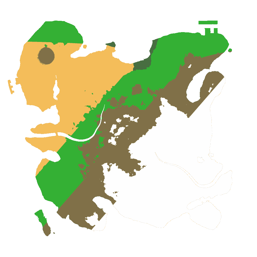 Biome Rust Map: Custom Map