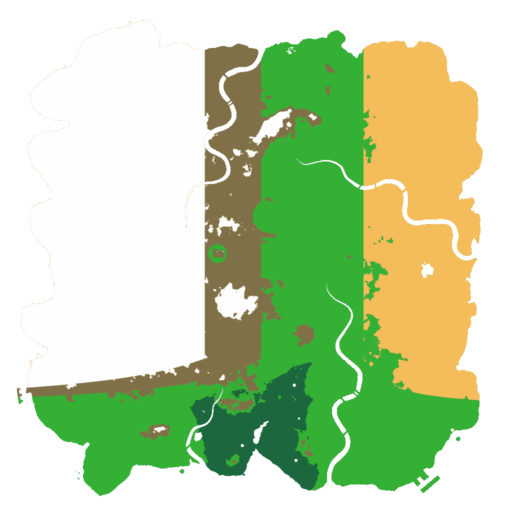 Biome Rust Map: Custom Map