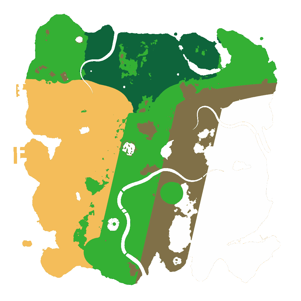 Biome Rust Map: Custom Map