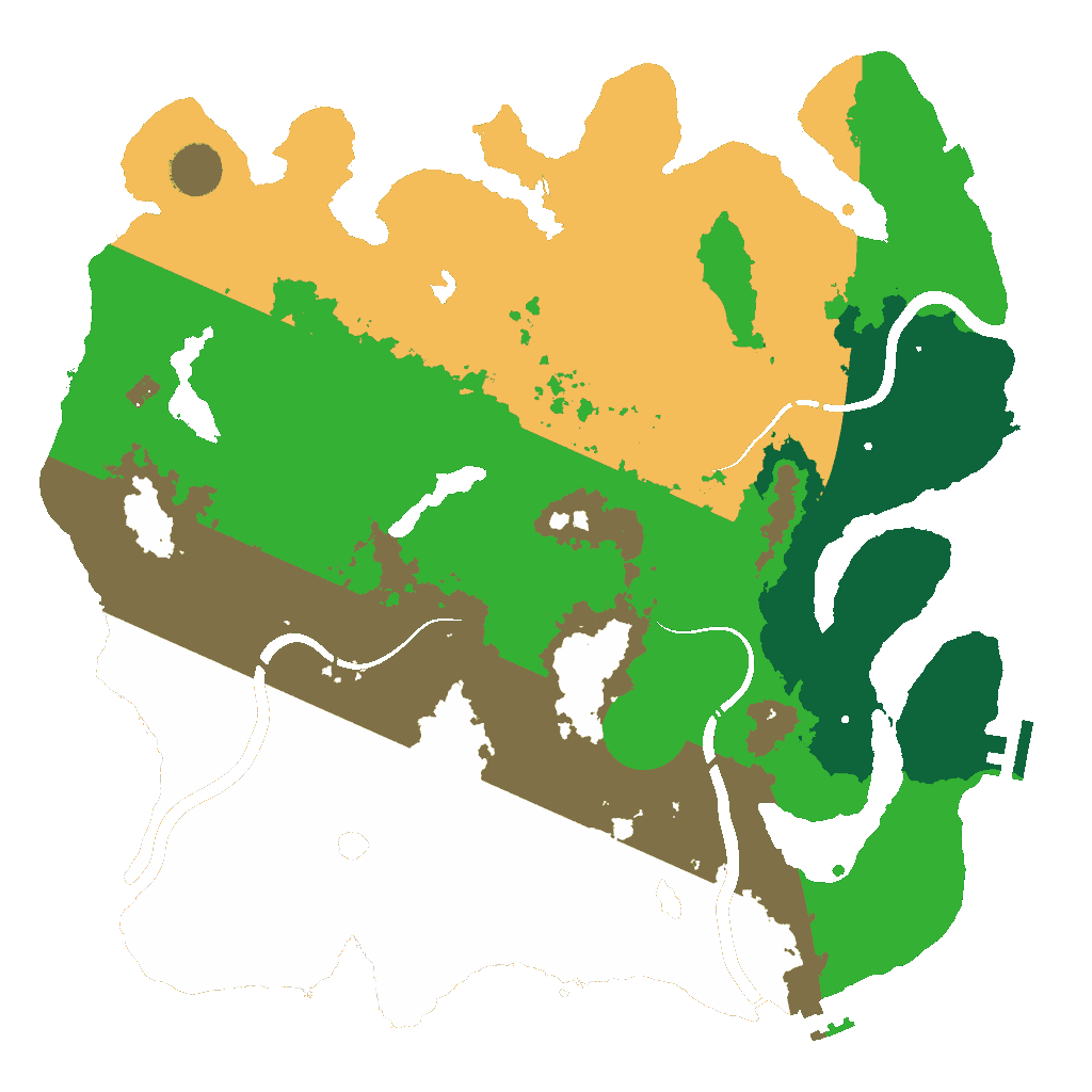 Biome Rust Map: Custom Map