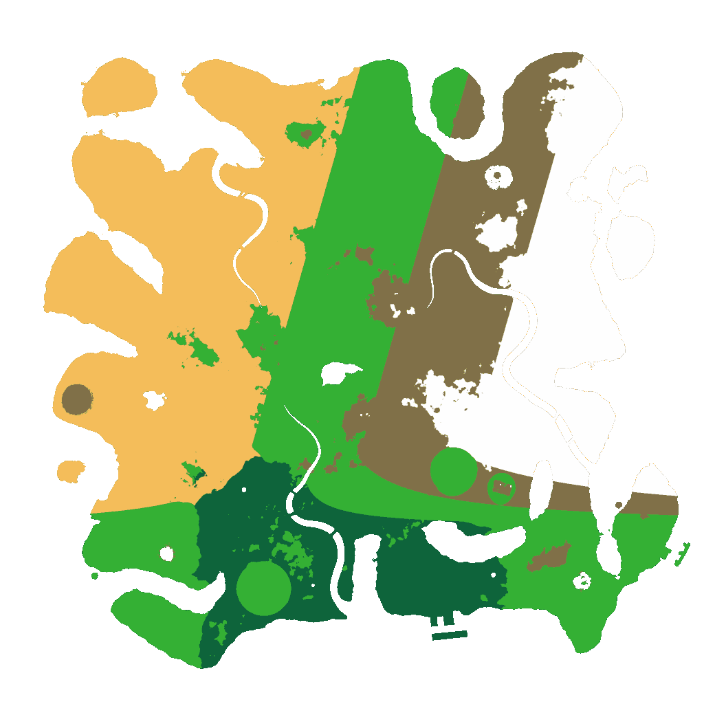 Biome Rust Map: Custom Map
