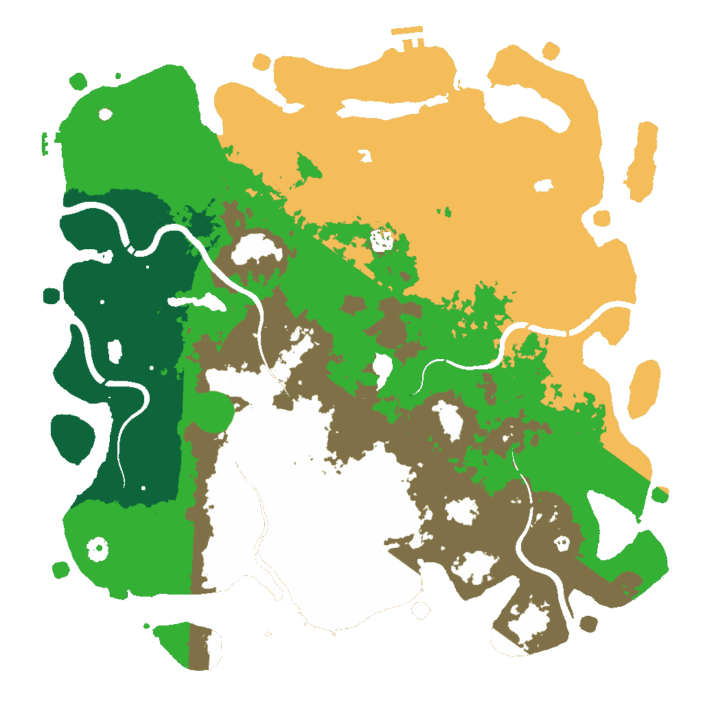 Biome Rust Map: Custom Map