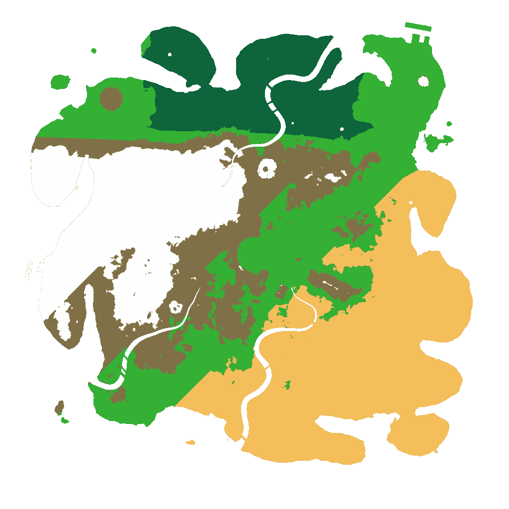 Biome Rust Map: Custom Map