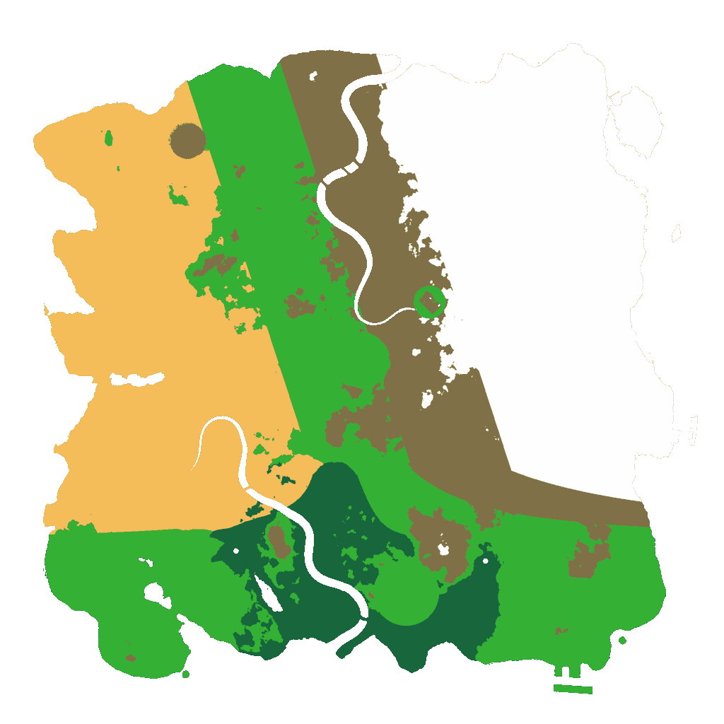 Biome Rust Map: Custom Map