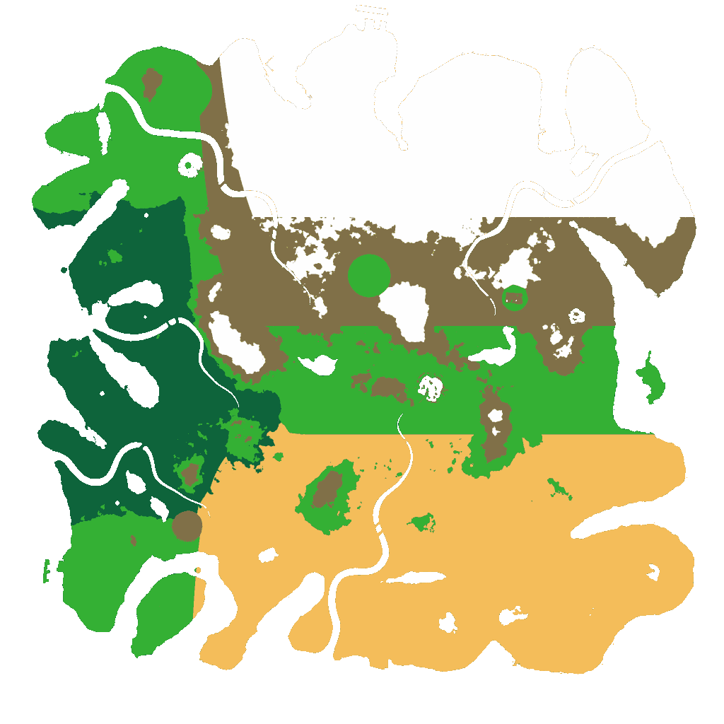 Biome Rust Map: Custom Map