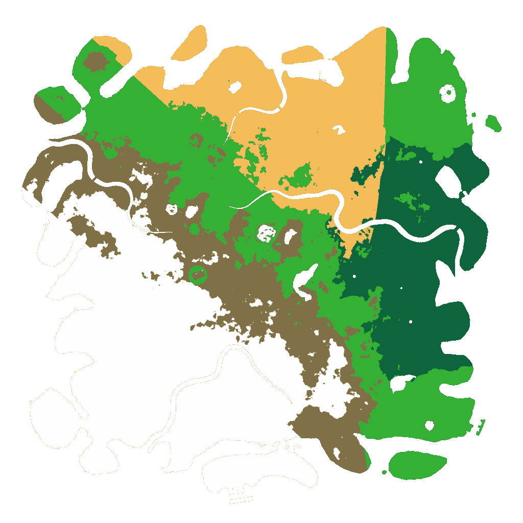 Biome Rust Map: Custom Map
