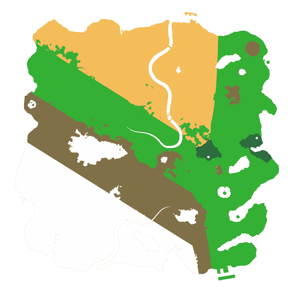 Biome Rust Map: Custom Map