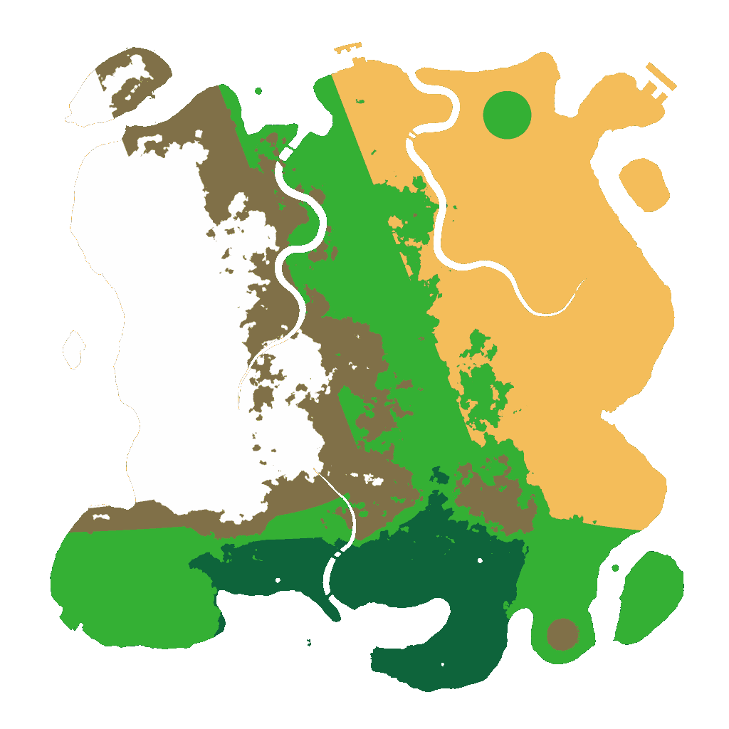 Biome Rust Map: Custom Map