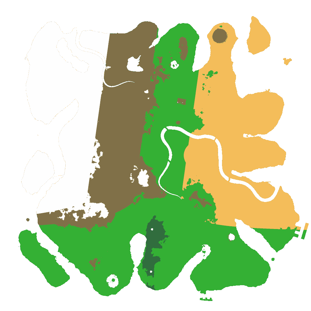 Biome Rust Map: Custom Map