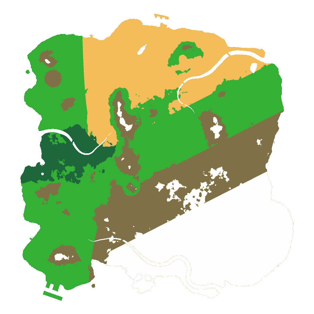 Biome Rust Map: Custom Map