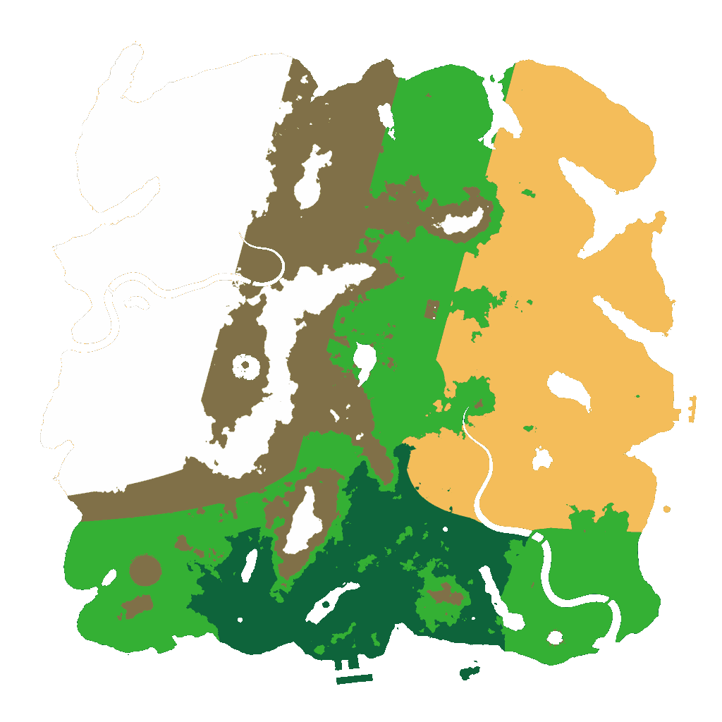 Biome Rust Map: Custom Map