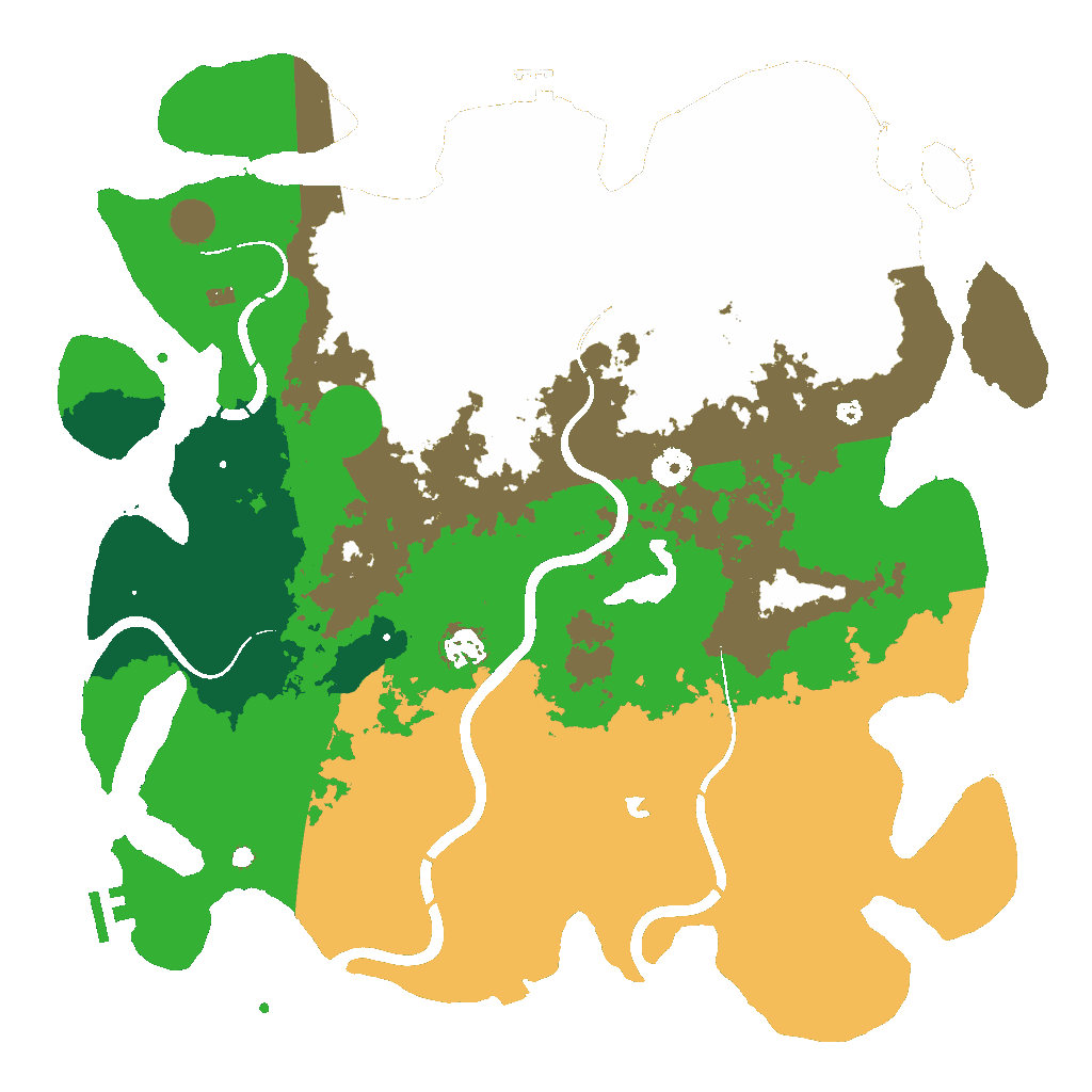 Biome Rust Map: Custom Map