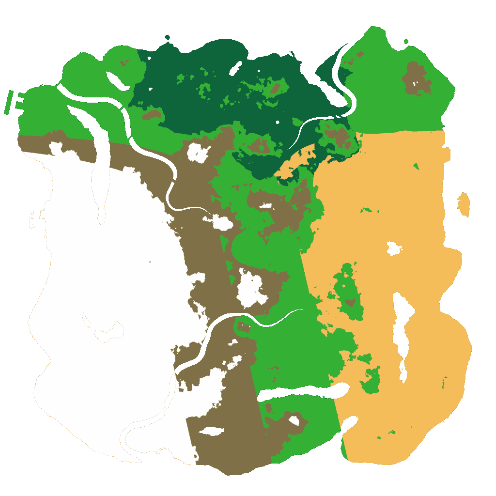 Biome Rust Map: Custom Map