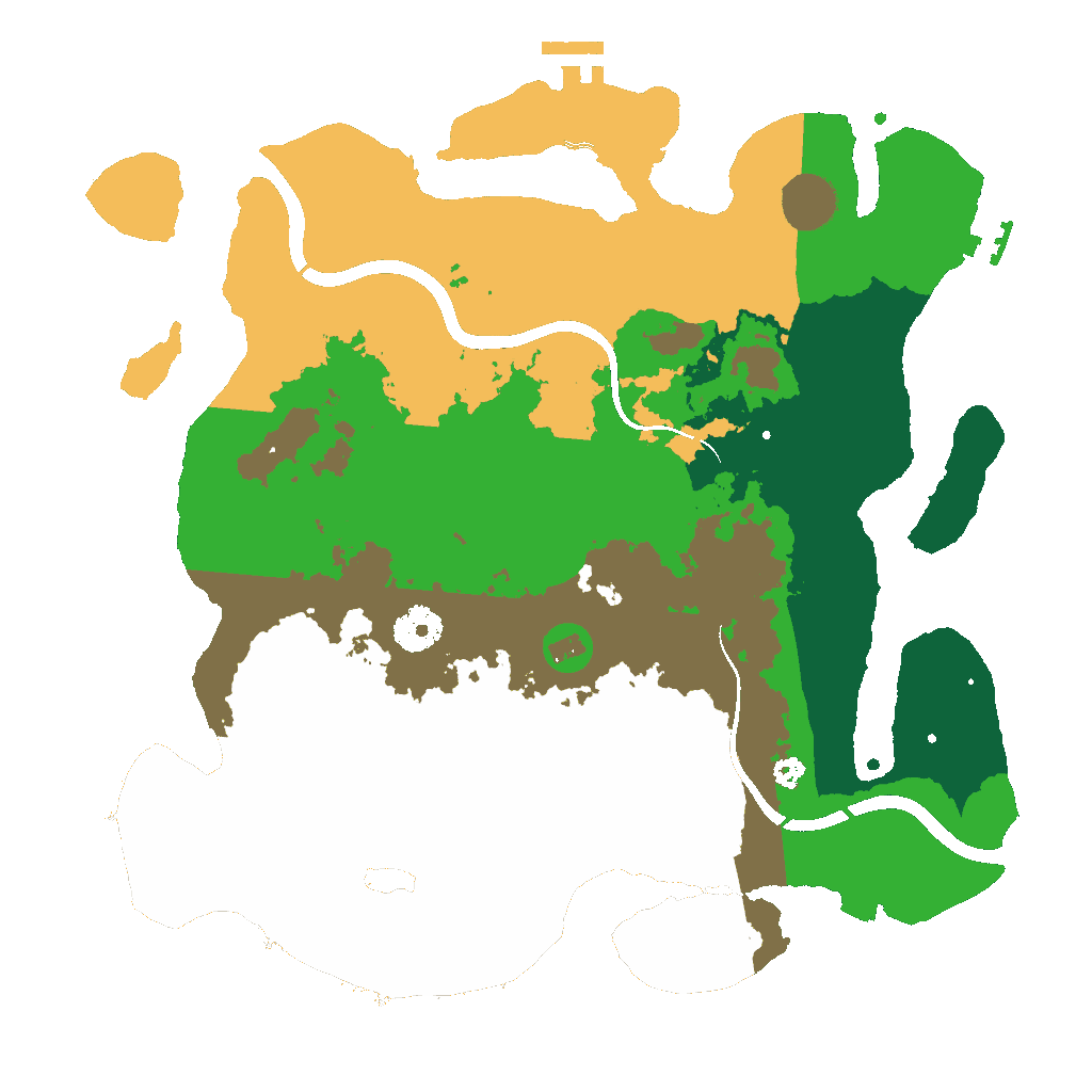 Biome Rust Map: Custom Map