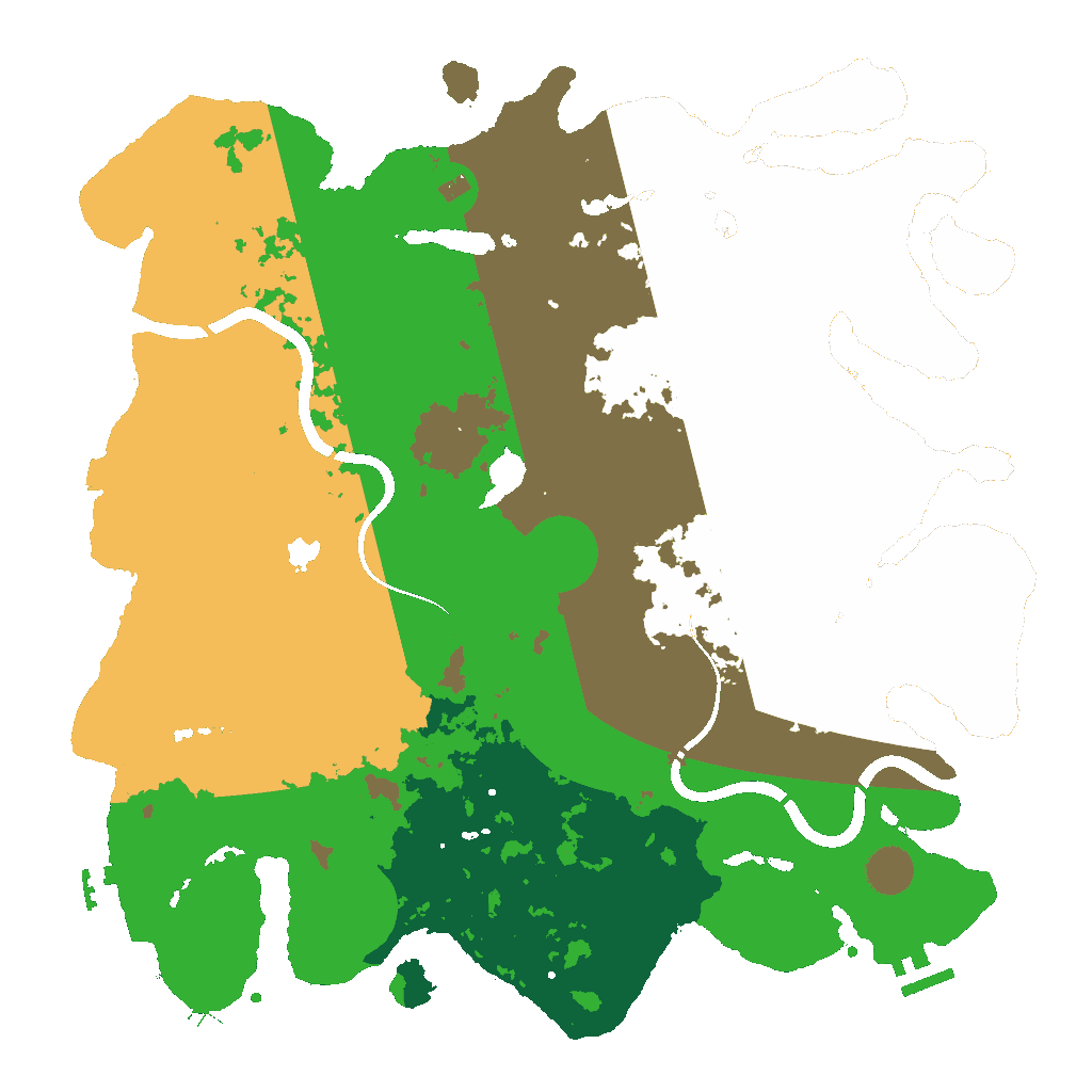 Biome Rust Map: Custom Map