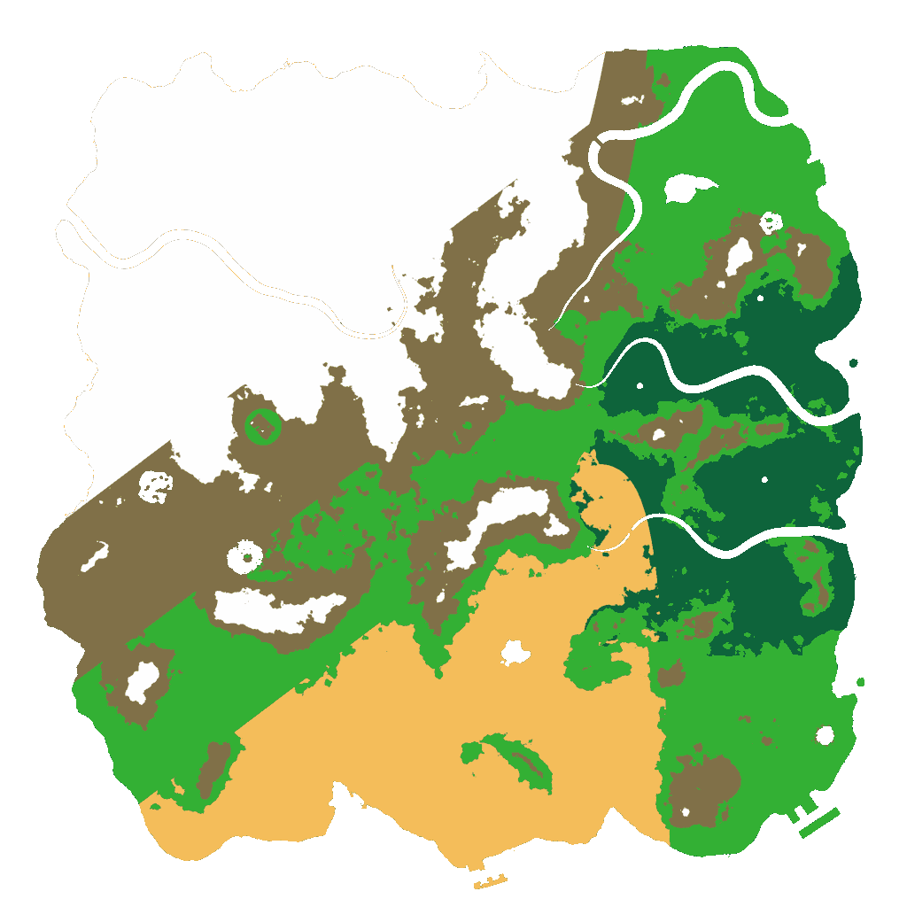 Biome Rust Map: Custom Map
