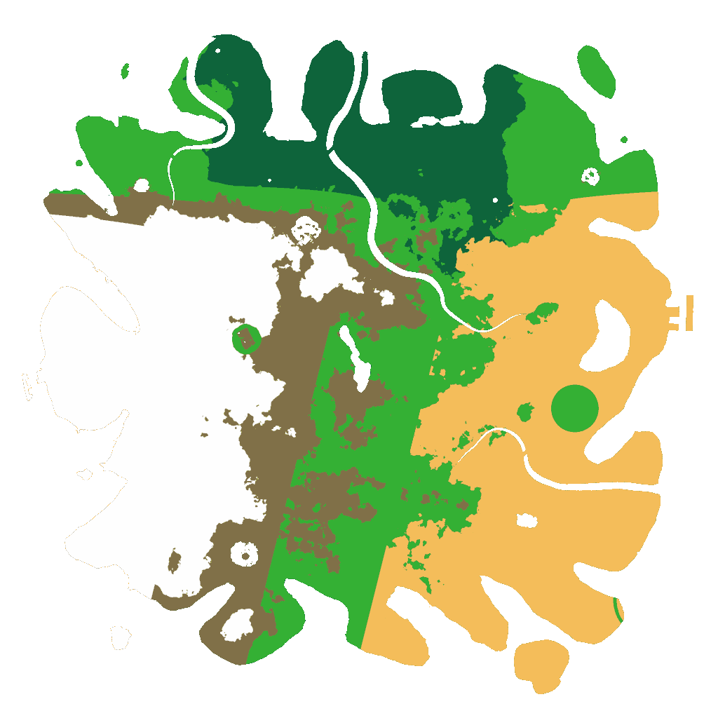 Biome Rust Map: Custom Map