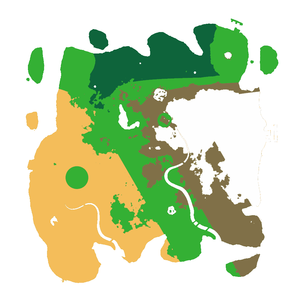 Biome Rust Map: Custom Map