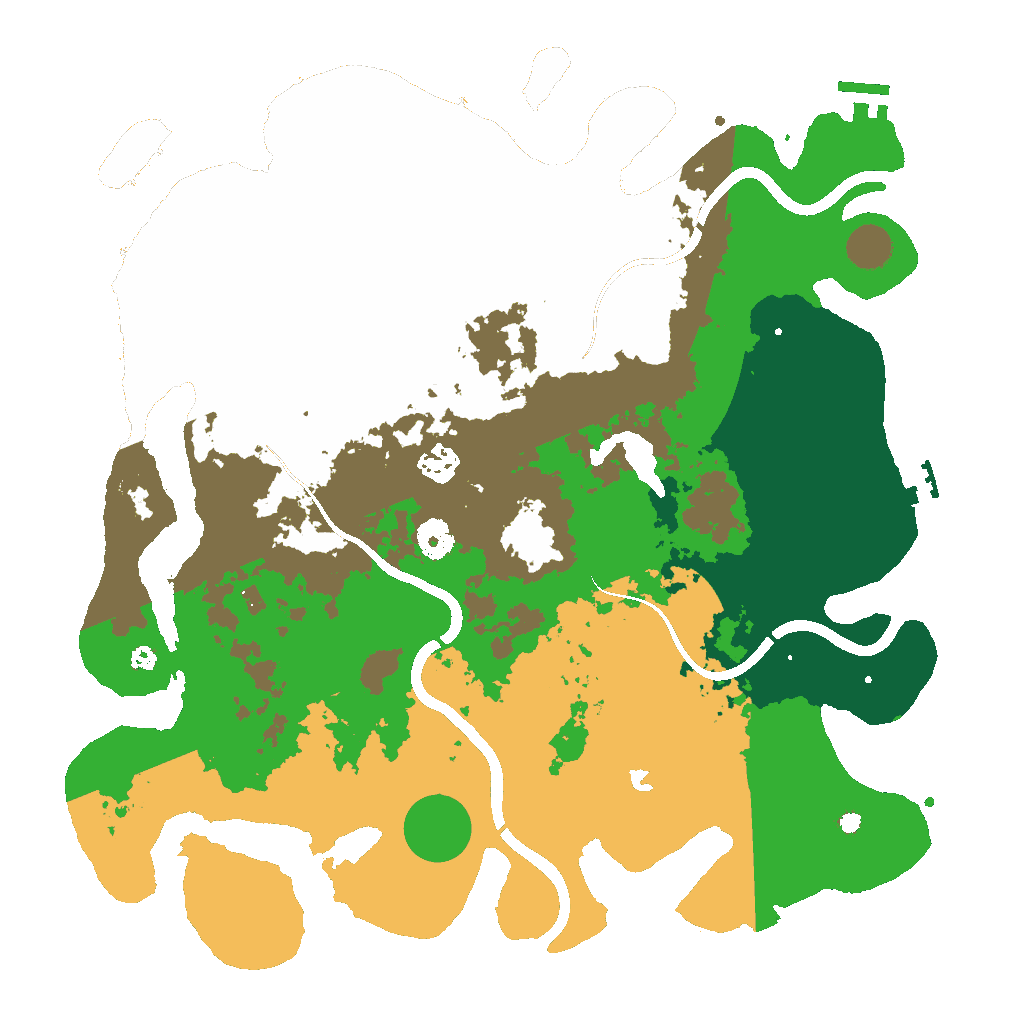 Biome Rust Map: Custom Map