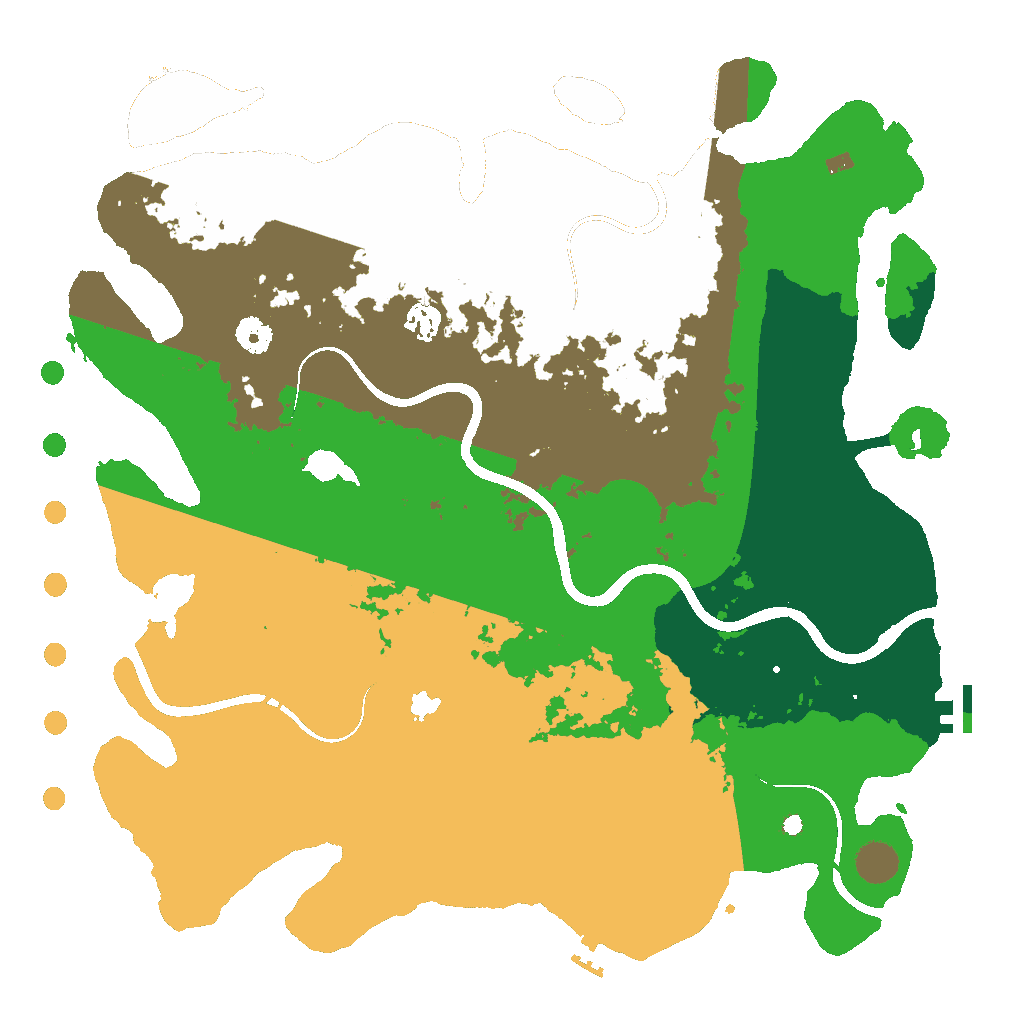 Biome Rust Map: Custom Map