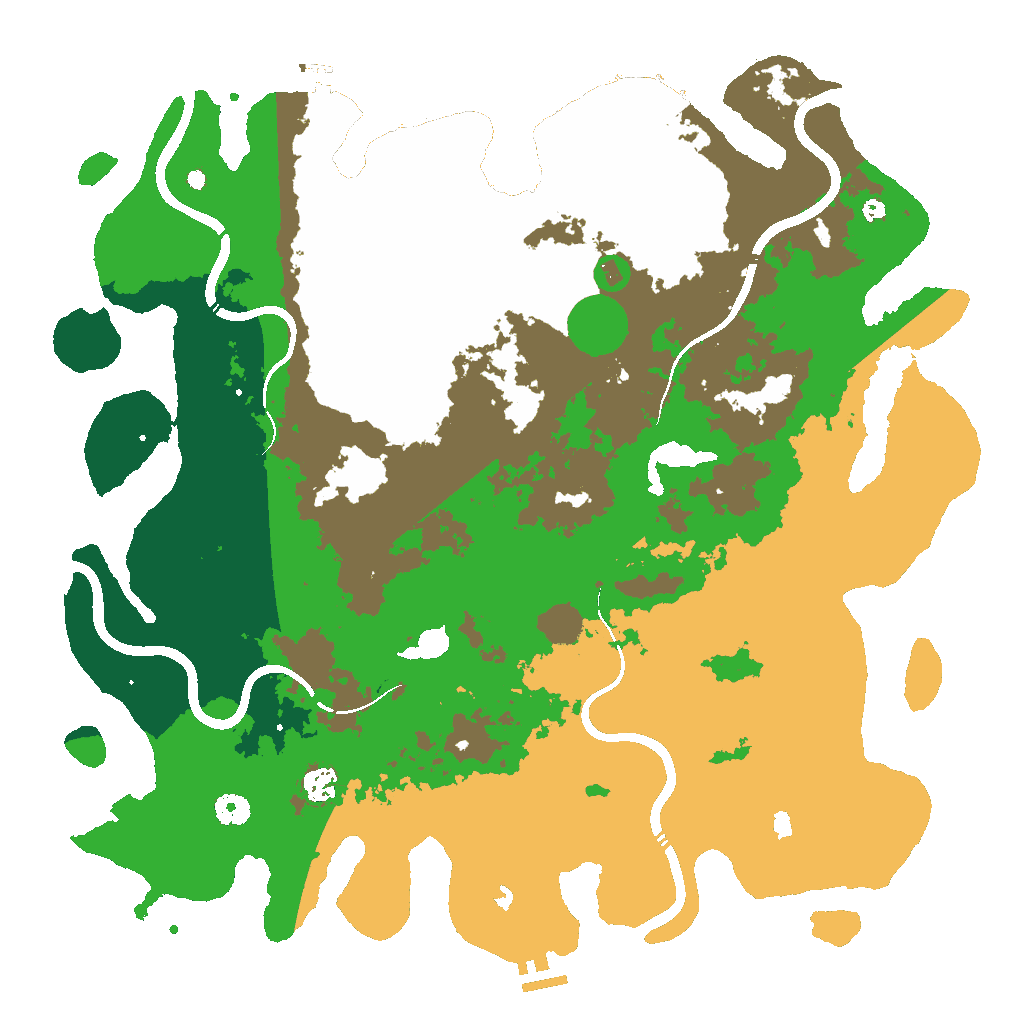Biome Rust Map: Custom Map