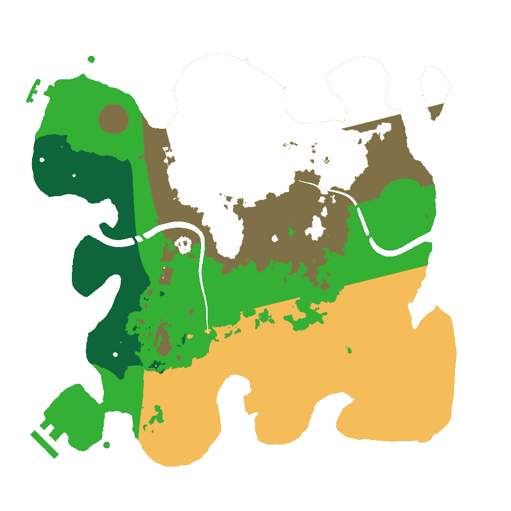 Biome Rust Map: Custom Map