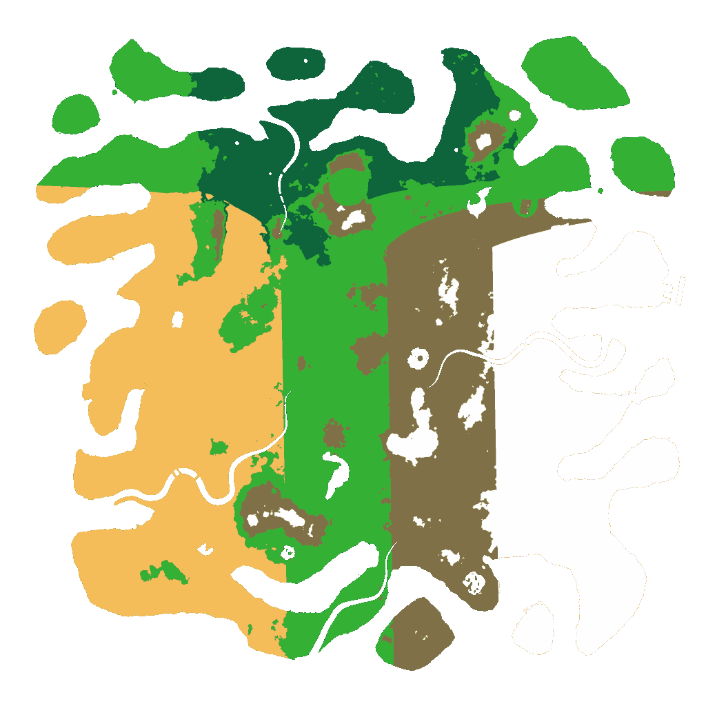 Biome Rust Map: Custom Map