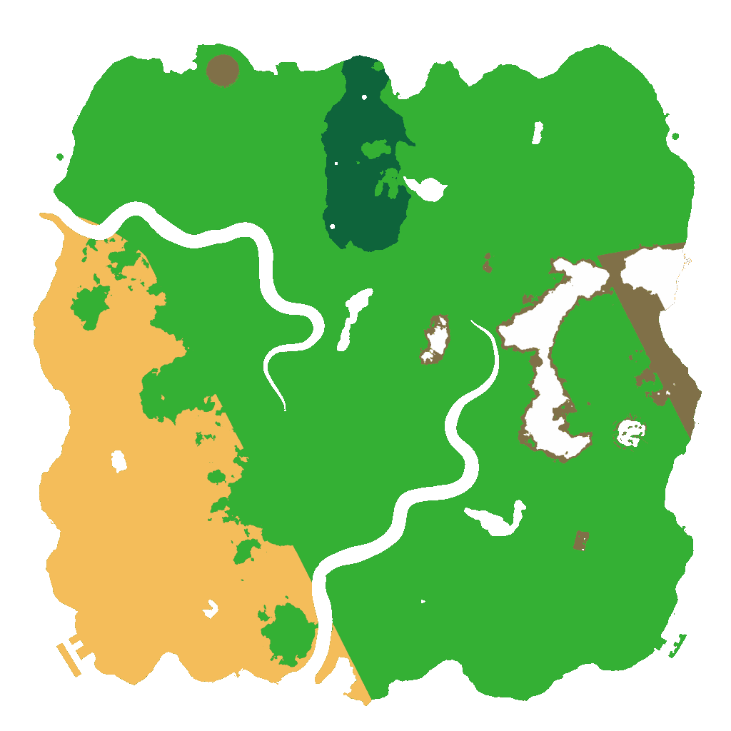 Biome Rust Map: Custom Map