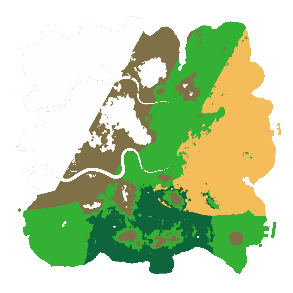 Biome Rust Map: Custom Map