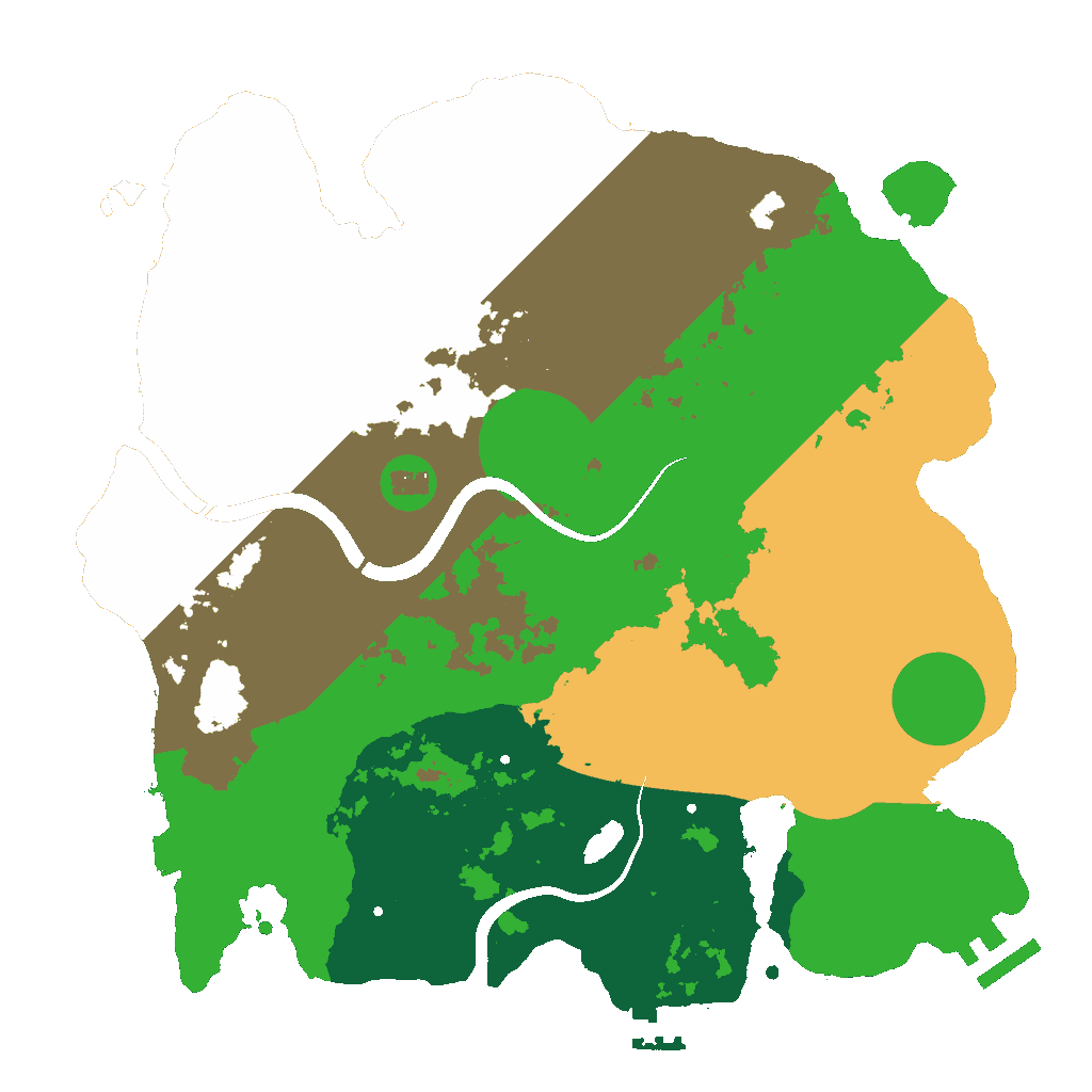 Biome Rust Map: Custom Map