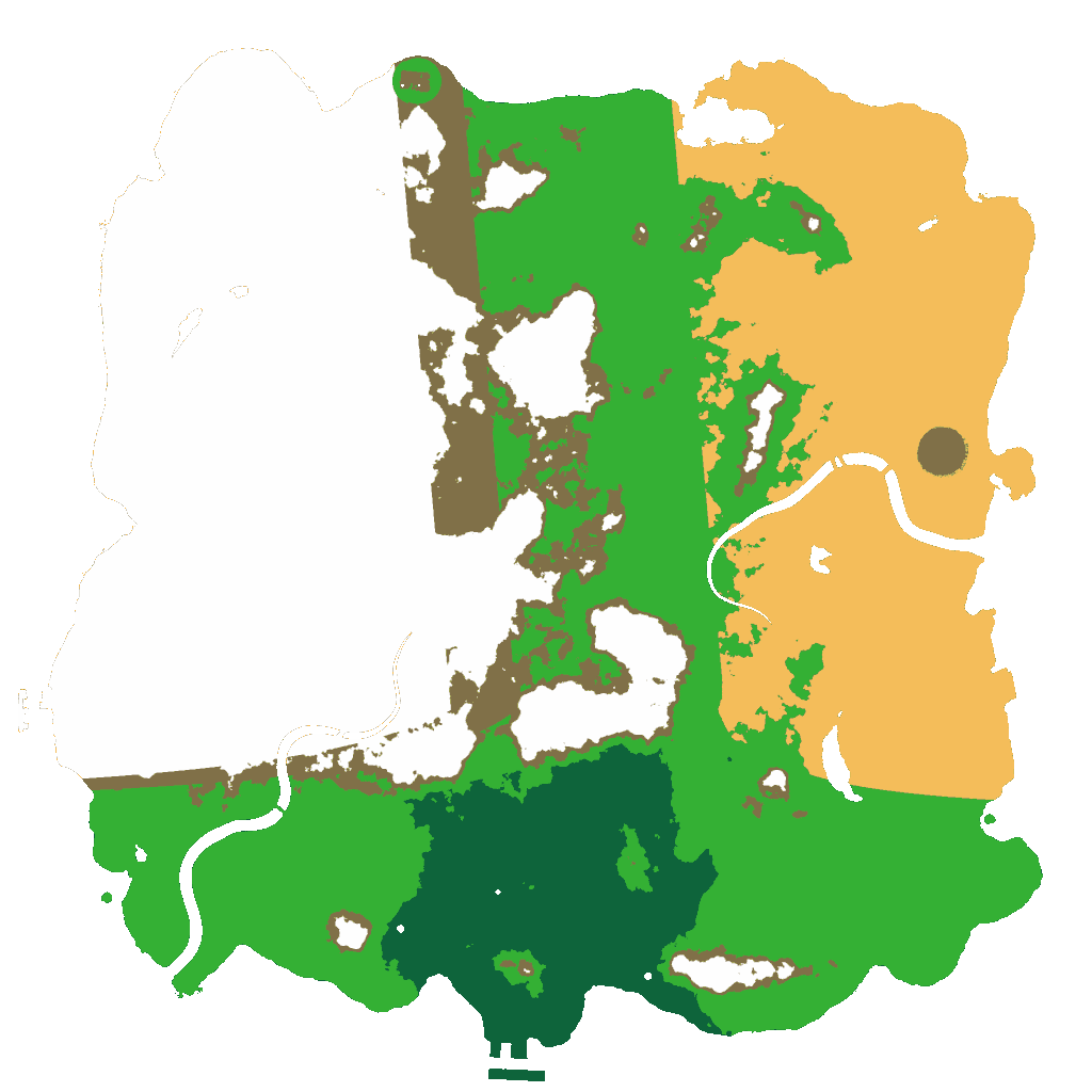 Biome Rust Map: Custom Map
