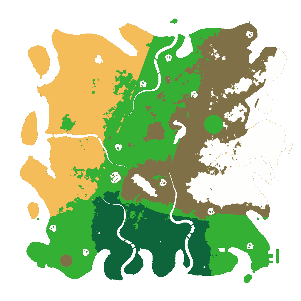 Biome Rust Map: Custom Map