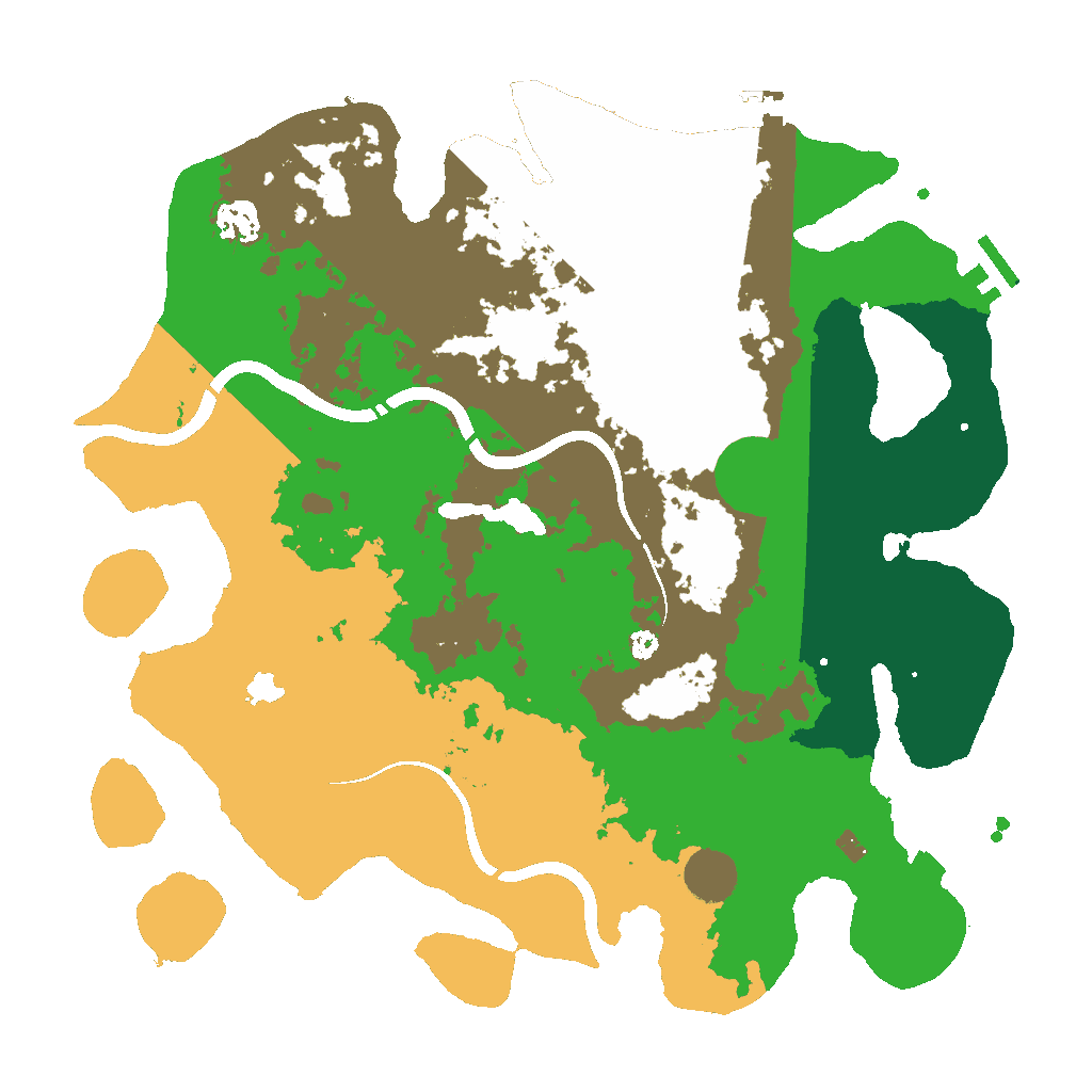 Biome Rust Map: Custom Map