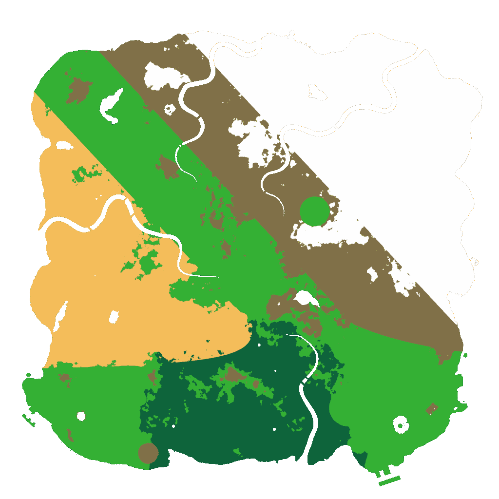 Biome Rust Map: Custom Map