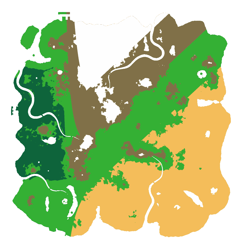 Biome Rust Map: Custom Map