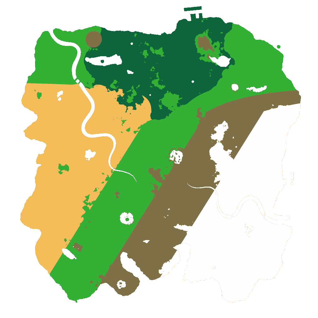 Biome Rust Map: Custom Map