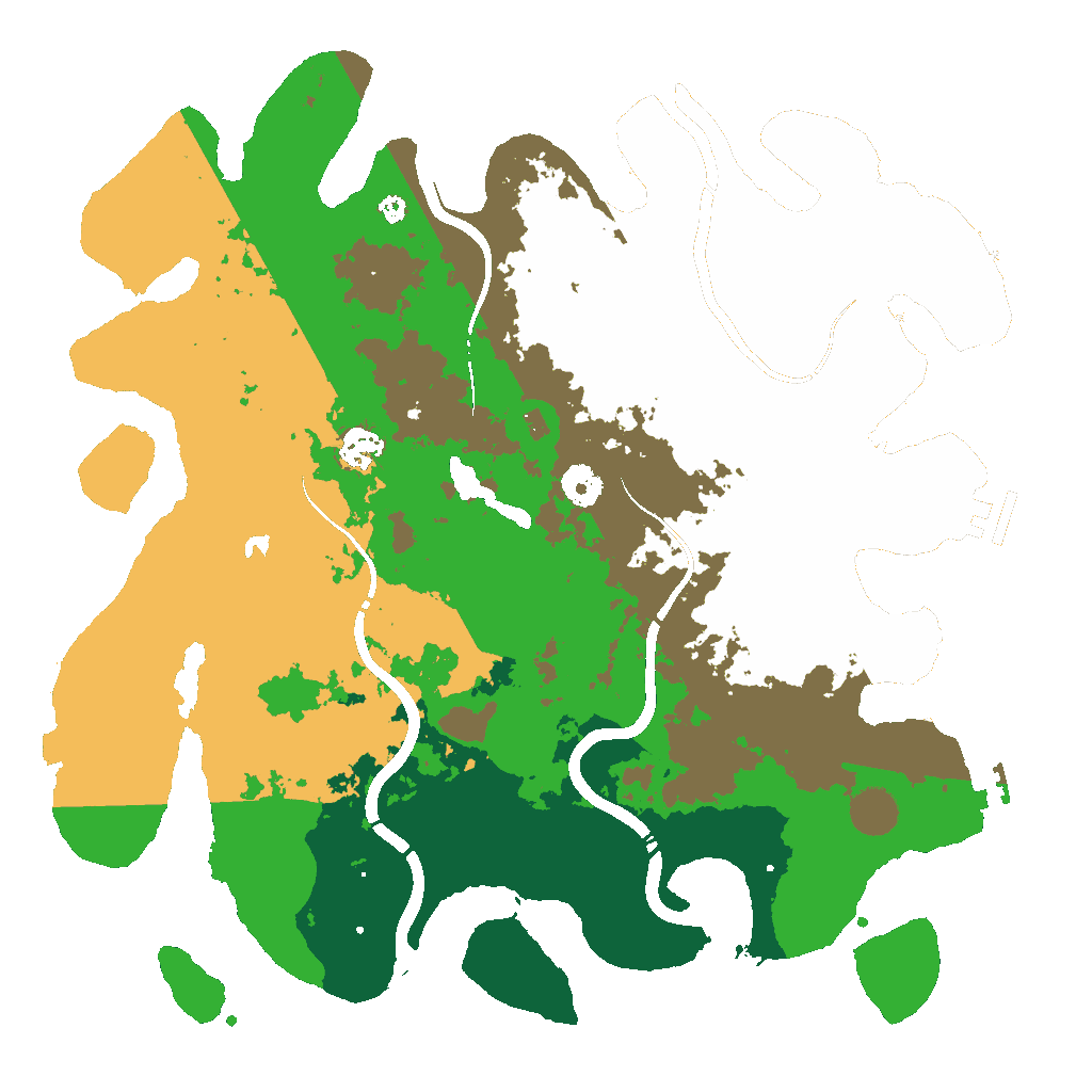 Biome Rust Map: Custom Map