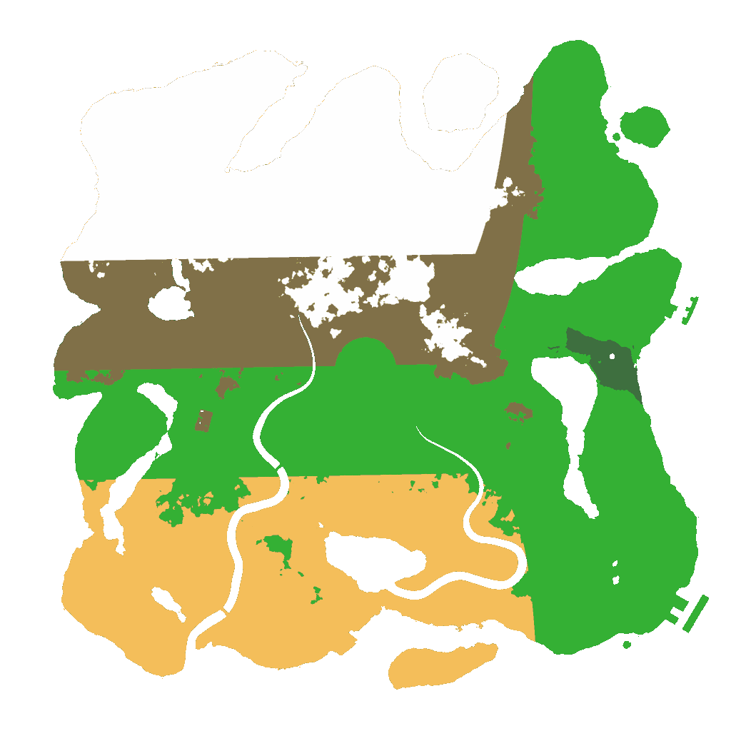 Biome Rust Map: Custom Map
