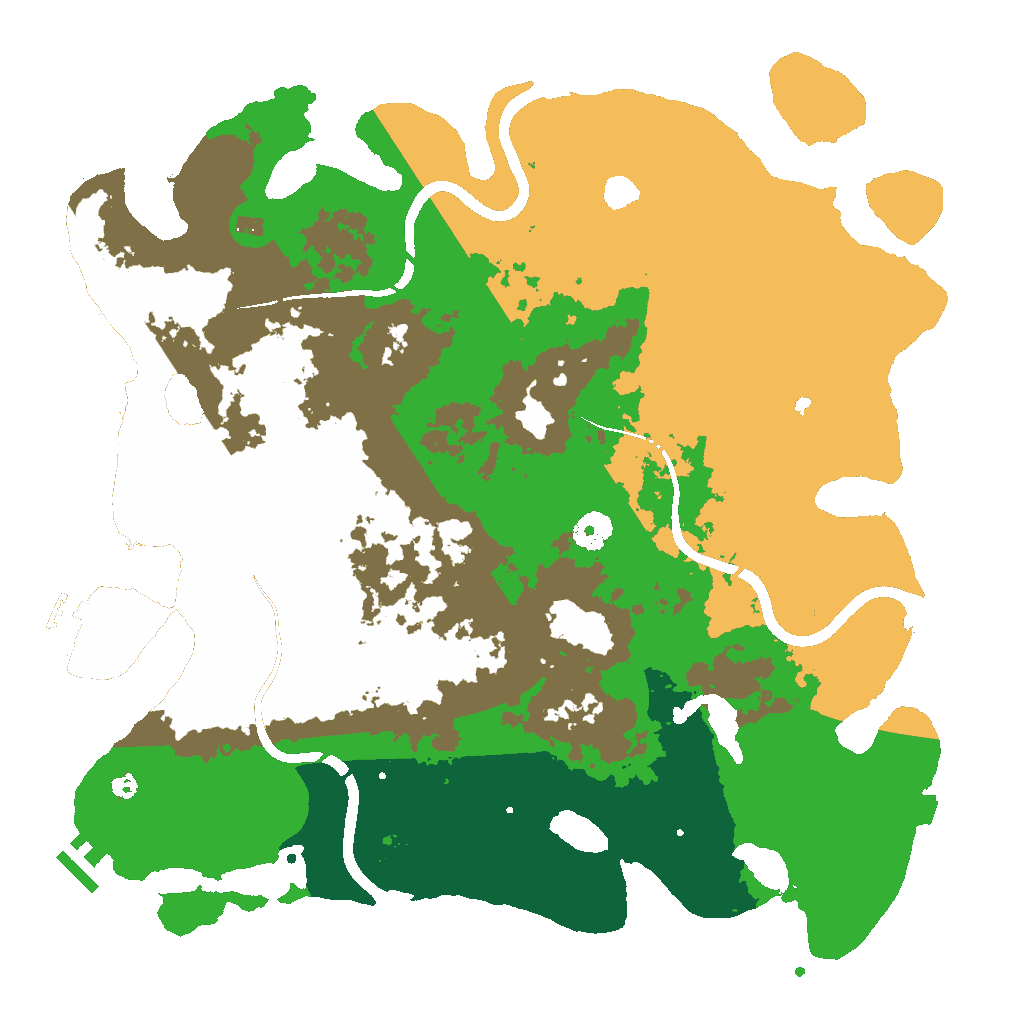 Biome Rust Map: Custom Map