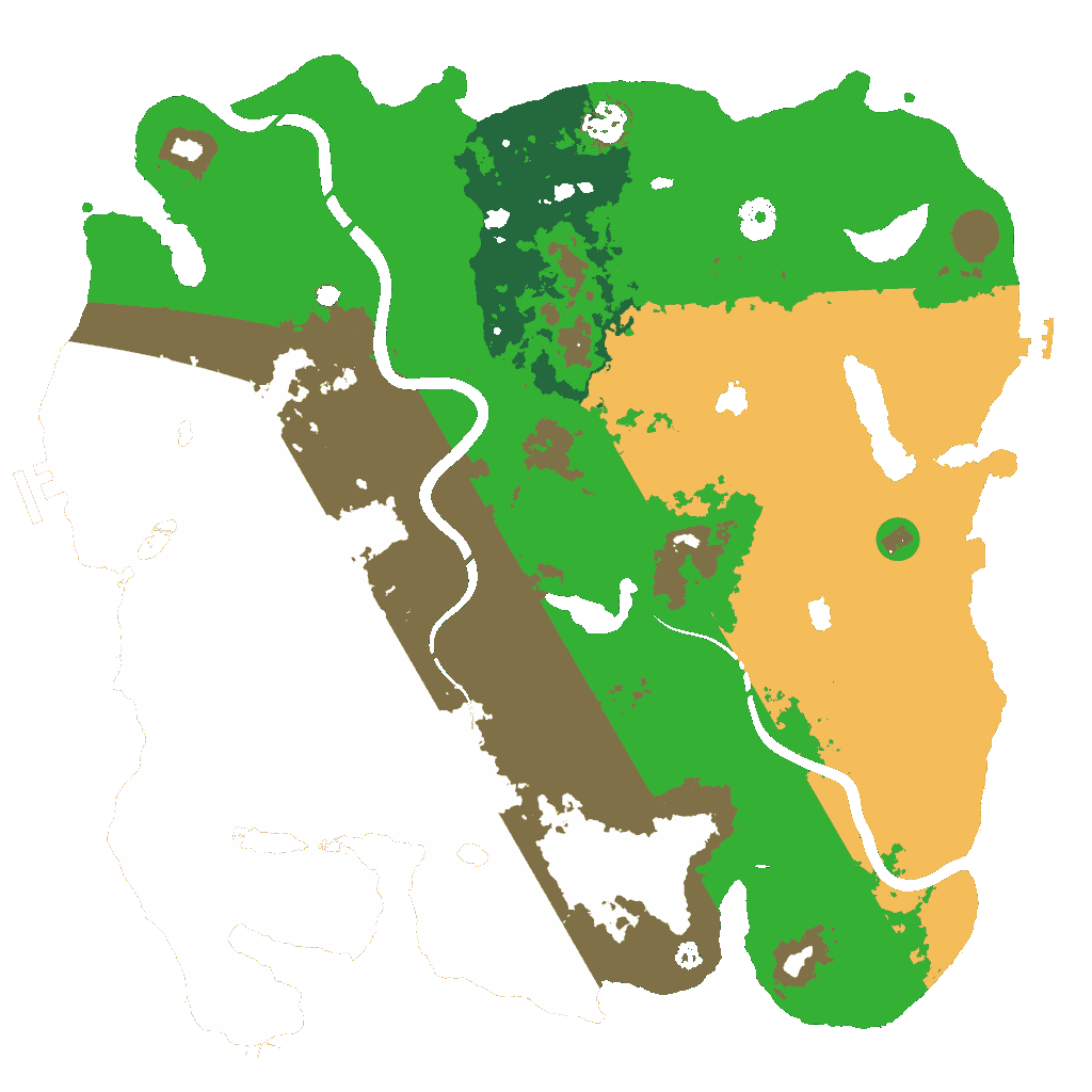 Biome Rust Map: Custom Map